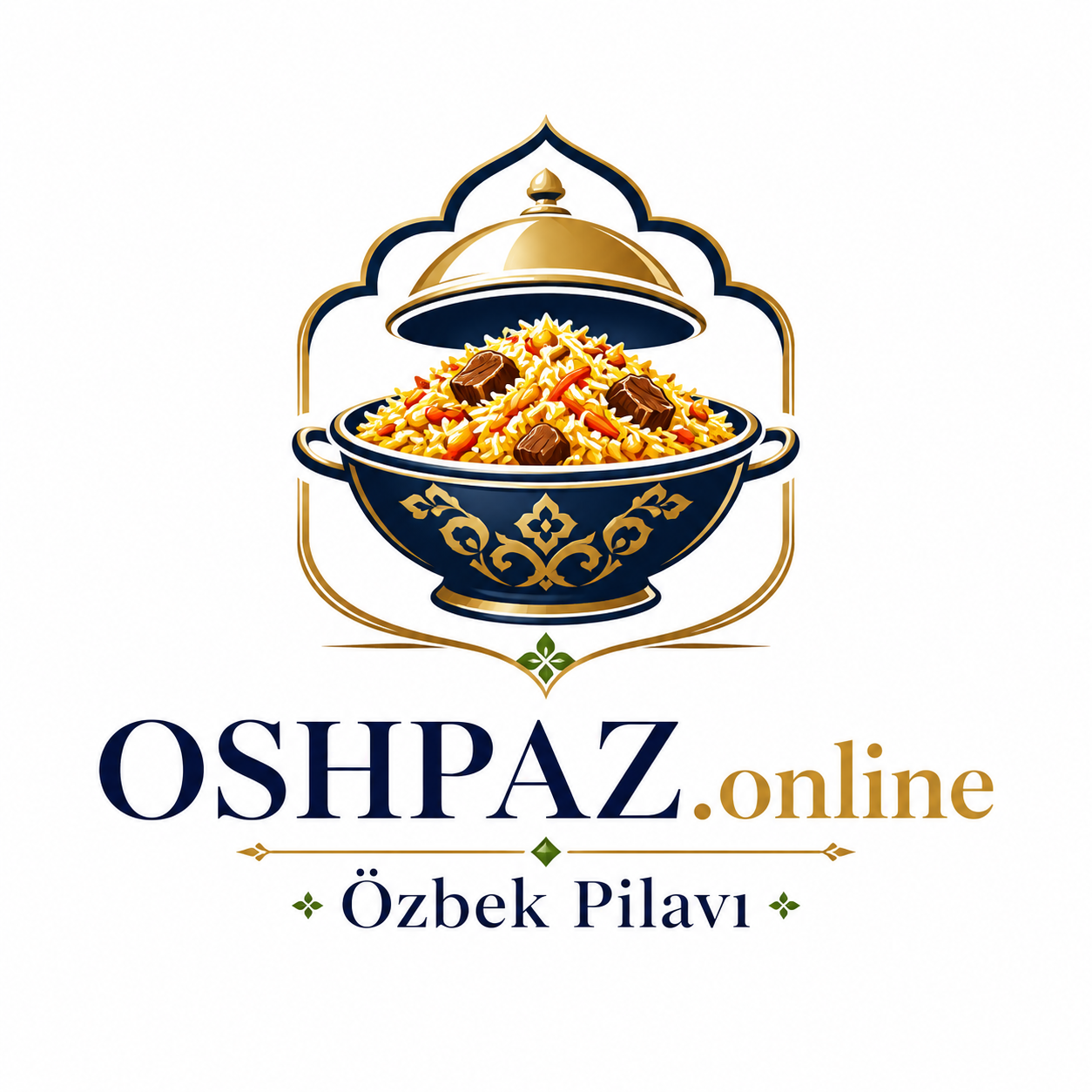Oshpaz.online Özbek Pilavı logosu